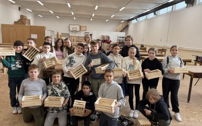 Šestošolci na obisku na Srednji lesarski šoli